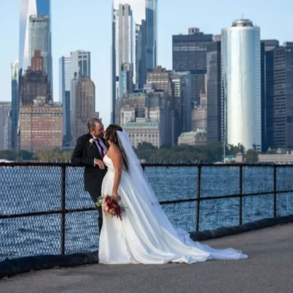 Jenny Yoo Carrington wedding gown